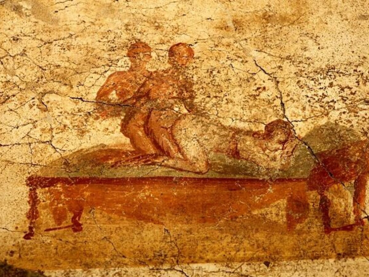 Ancient erotic paintings