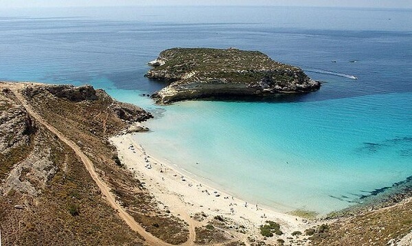 Lampedusa best gay beaches in Italy