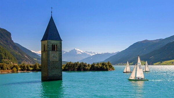 Hidden Gems in Italy Resia Lake